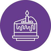 Cake Creative Icon Design vector