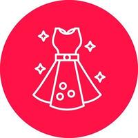 Dress Creative Icon Design vector