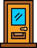 Door Creative Icon Design vector