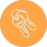 Keys Creative Icon Design vector