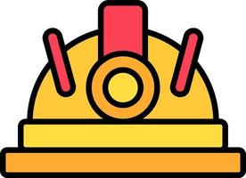 Helmet Creative Icon Design vector