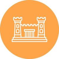 Fortress Creative Icon Design vector