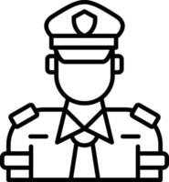 Police Creative Icon Design vector