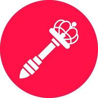 Scepter Creative Icon Design vector