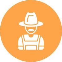 Farmer Creative Icon Design vector