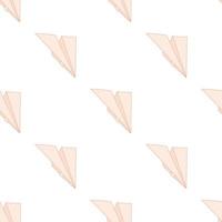 Paper plane pattern seamless vector