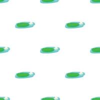 Water lily in lake pattern seamless vector