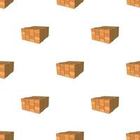 Edging board in stack pattern seamless vector