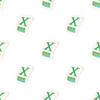 XLS pattern seamless vector