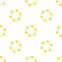 vector transparente de patrón amarillo claro