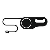 Running leash icon simple vector. Dog collar vector