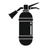 icono de extintor de incendios vector simple. pictograma extinguir