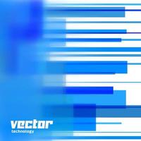 Vector background with blue lines and blurred edge