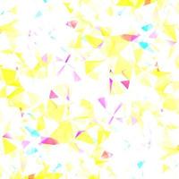 Digital colorful pattern with messy triangles grid vector