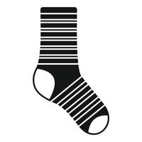 Fashion sock icon simple vector. Sport collection vector