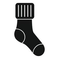 Collection sock icon simple vector. Cute pair vector