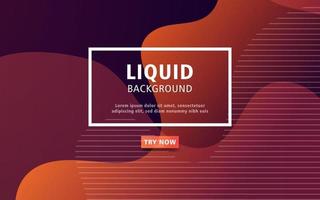 modern abstract liquid color background. dynamic textured geometric elements design.can be used on posters,banner,web and any more vector