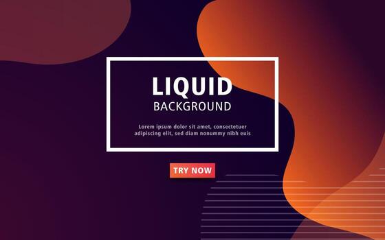 fondo de color líquido abstracto moderno. diseño de elementos geométricos texturizados dinámicos. Se puede usar en carteles, pancartas, web y más vector