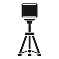 Smartphone tripod icon simple vector. Mobile camera stand vector