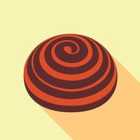 Bakery icon, flat style vector