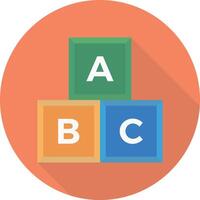 abc blocks vector illustration on a background.Premium quality symbols.vector icons for concept and graphic design.