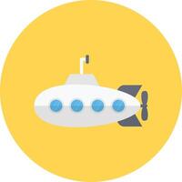 submarine vector illustration on a background.Premium quality symbols.vector icons for concept and graphic design.