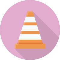 cone vector illustration on a background.Premium quality symbols.vector icons for concept and graphic design.