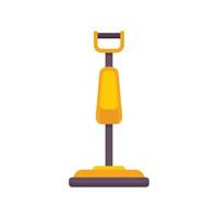 Floor steam cleaner icon flat isolated vector