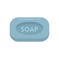 Antiseptic soap icon flat isolated vector