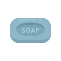 Antiseptic soap icon flat isolated vector