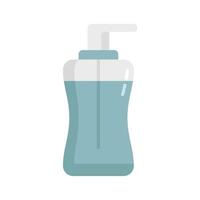 Antiseptic gel icon flat isolated vector