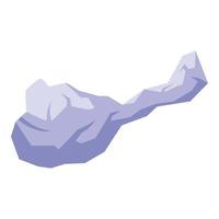 Freeze iceberg icon isometric vector. Ice berg vector