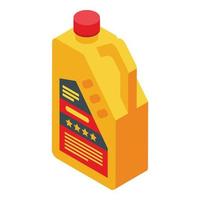 Antifreeze canister icon isometric vector. Car repair vector