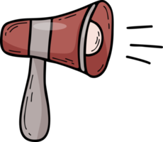 Speaker. Hand held megaphone png