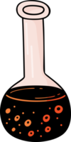 laboratory glass flask png