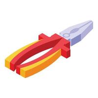 Pliers icon isometric vector. Smart tech vector