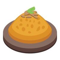 Romanian food icon isometric vector. Romania landmark vector