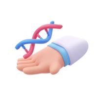 médecin spécialiste prendre soin des organes du corps. illustration médicale 3d. png