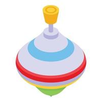 Whirligig icon isometric vector. Baby health vector