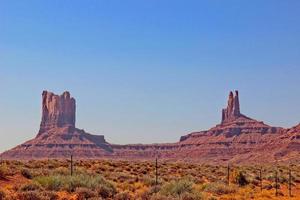 Monument Valley, formaciones rocosas de Utah foto