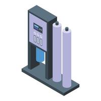 Osmosis system equipment icon isometric vector. Home filter vector