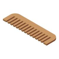 Man comb icon isometric vector. Face foam vector