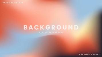 Background Abstract Gradient Warm Pastel Color with Red Blue Yellow Black vector