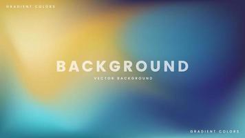 Background Gradient Aurora Color Green Blue Yellow vector
