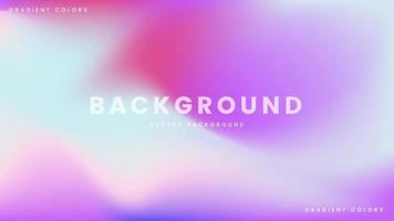 Background Gradient Beauty Color with Pink Purple White Blue vector