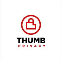 modern data privacy and security logo design template inspiration vector