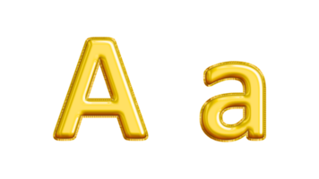 Aa Isolated Balloon Text Effect. You can use this asset for content like as Birthday, Party, Anniversary, Education, Carnival, Celebrate, Wedding, Valentine, Christmas, Happy New Year etc. png