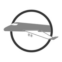 airplane vector element