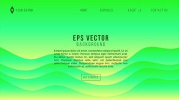 Green Papercut Web Design Abstract Background EPS 10 Vector For Website, Landing Page, Home Page, Web Page