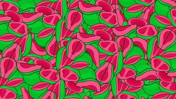 Guava Fruit Pattern Seamless Abstract Background EPS. Used for Poster, Banner, Website, Card Template vector